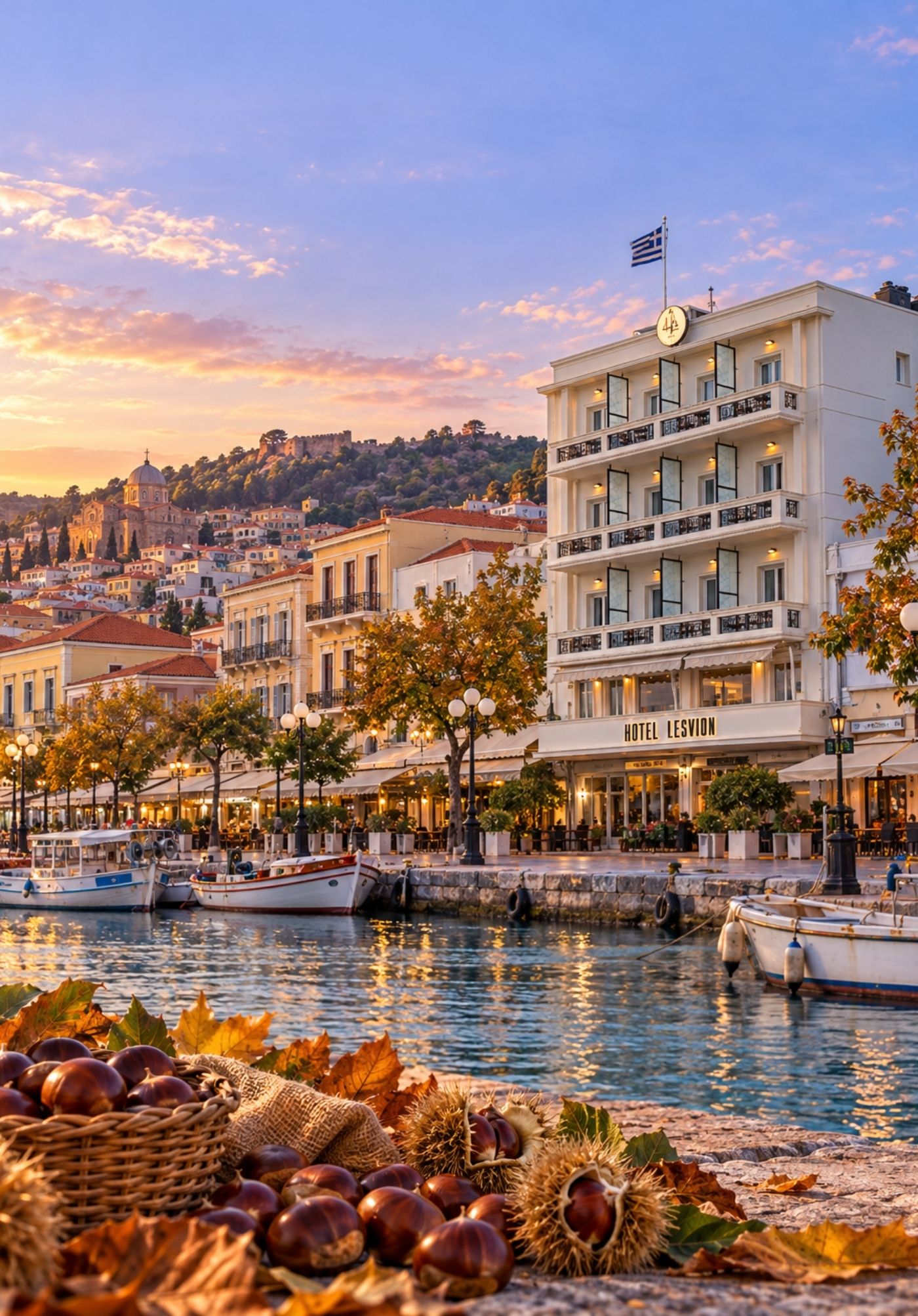 MİDİLLİ ADASI TURU KESTANE FESTİVALİ 3 GÜN 2 GECE LESVİON HOTEL